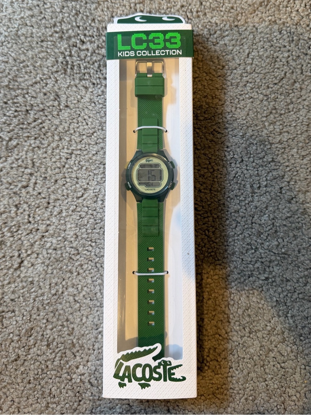Lacoste Kids Green Digital LC33 Watch